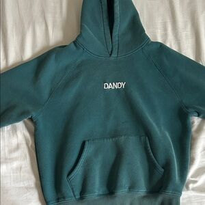 Dandy Worldwide “Lets Go On An Adventure” Dandy x Halle Luxury Turquoise Hoodie